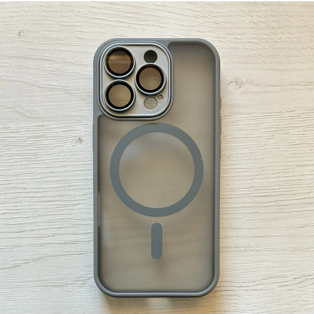Funda Mate Magnética para iPhone con Protección de Cámara