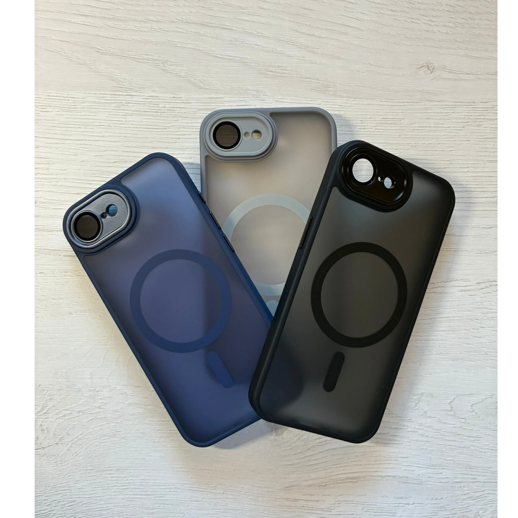 Funda Mate Magnética para iPhone con Protección de Cámara